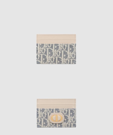 [DIOR-디올]30 Montaigne 몽테인 프리지아 카드 지갑 S2152
