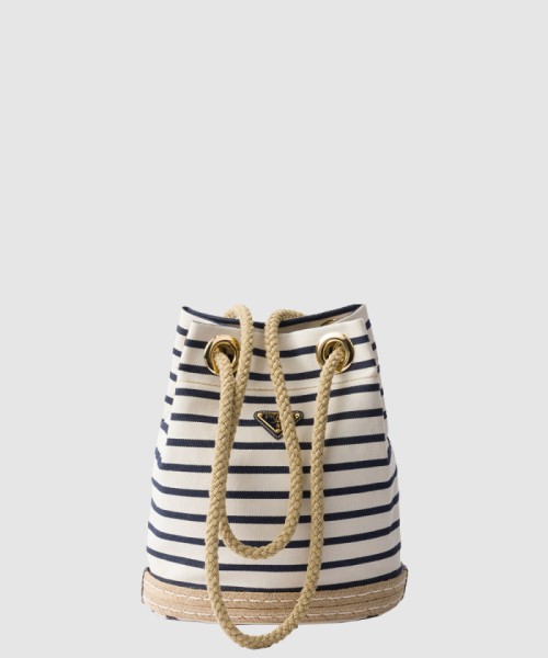 [PRADA-프라다]마리너 스몰 패브릭 버킷백 1BE082