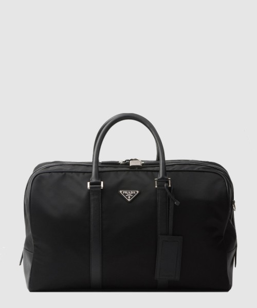 [PRADA-프라다]리나일론 및 사피아노 가죽 더플백 2VC014