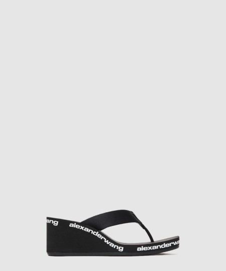 [MCQUEEN-알렉산더맥퀸]웨지 플립플롭 019001