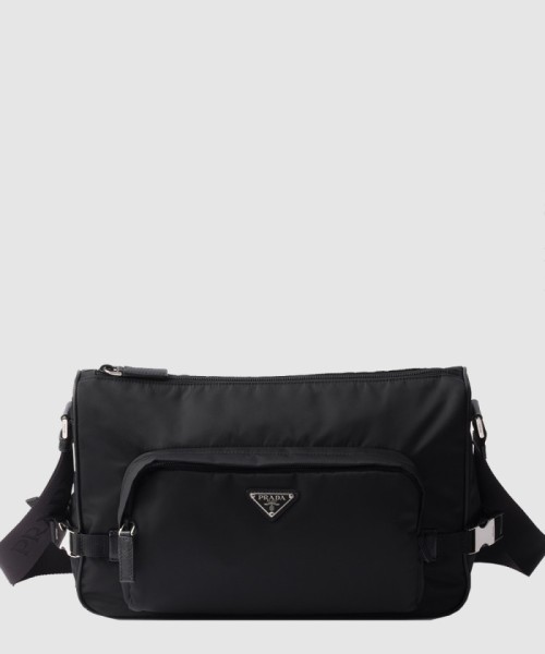 [PRADA-프라다]라지 리나일론 및 사피아노 가죽 숄더백 2VH191