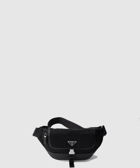 [PRADA-프라다]리나일론 및 사피아노 가죽 숄더백 2VH176