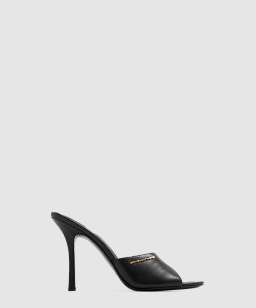 [MCQUEEN-알렉산더맥퀸]오픈 토 가죽 뮬 30423S