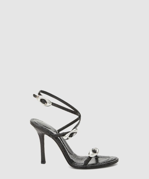 [MCQUEEN-알렉산더맥퀸]가죽 샌들 30124S