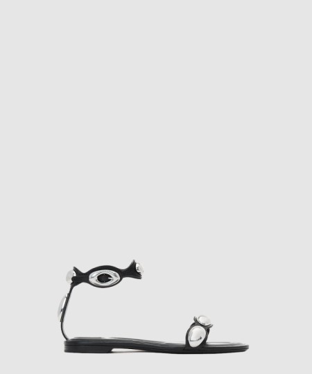 [MCQUEEN-알렉산더맥퀸]돔 염소 가죽 샌들 30124F