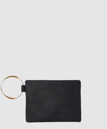 [THE ROW-더로우]스퀘어 가죽 밴드 클러치 W1793L