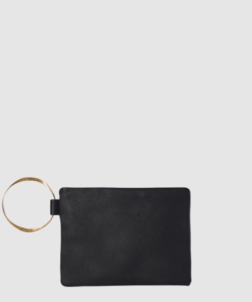 [THE ROW-더로우]스퀘어 가죽 밴드 클러치 W1793L