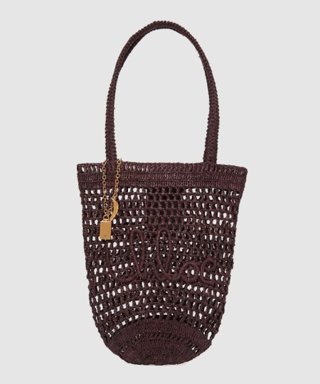 [CHLOE-끌로에]라피아 스몰 Summer Banana 토트백 AS903