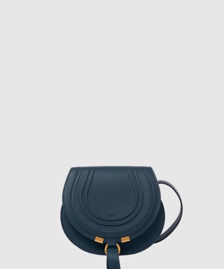 [CHLOE-끌로에]그레인드 가죽 스몰 Marcie 새들백 AS680