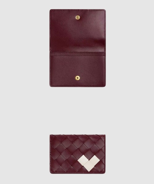 [BOTTEGA-보테가베네타]인트레치아토 명함 케이스 667141