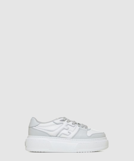 [FENDI-펜디] 가죽 플랫폼 로우탑 8E8571