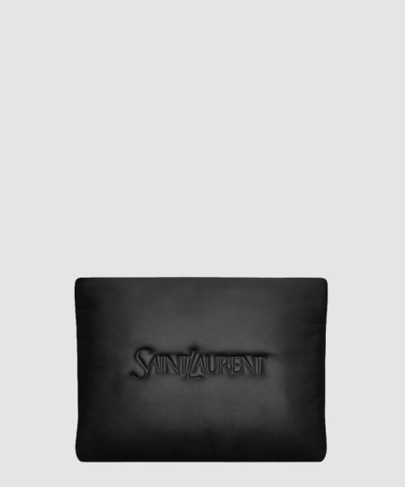 [SAINT LAURENT-생로랑]패디드 로고 라지 클러치 779512