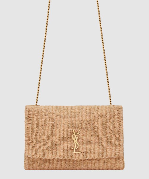 [SAINT LAURENT-생로랑]라피아의 케이트 미디엄 서플 체인백 580065