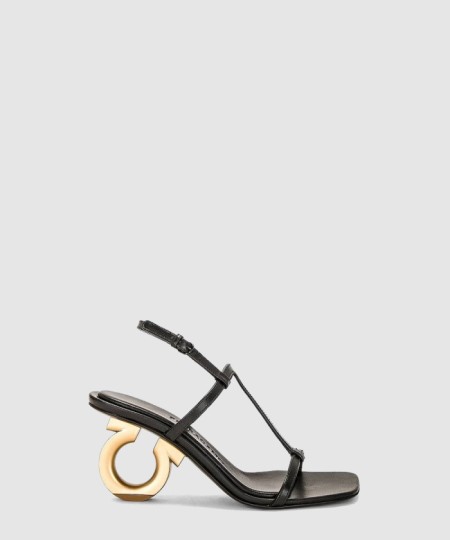 [FERRAGAMO-페레가모]T-스트랩 간치니 샌들 01F616