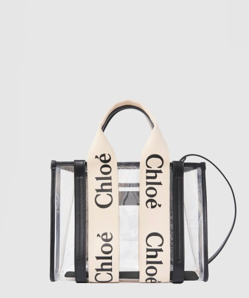 [CHLOE-끌로에]젤리 & 가죽 스몰 Woody 토트백 US397