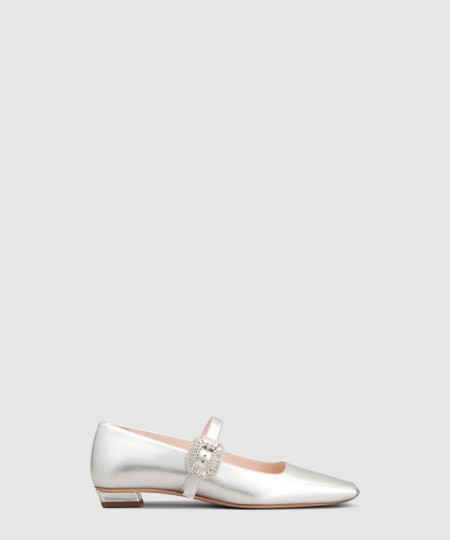 [ROGER VIVIER-로저비비에]벨 비비에 가죽 메리 제인 0074