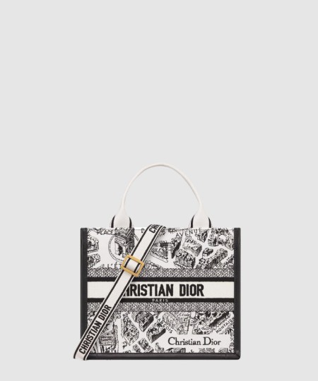 [DIOR-디올]레이디 까나쥬 북토트백 스몰 M1325
