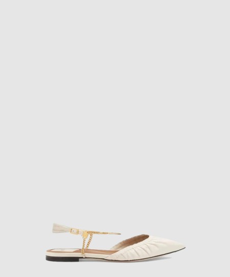 [FENDI-펜디]가죽 플랫 8J8522