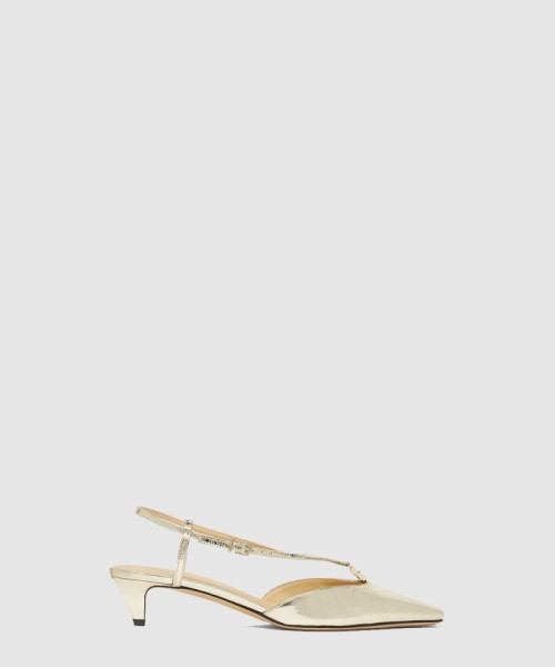 [FENDI-펜디]장어 가죽 로우힐 슬링백 8J8580