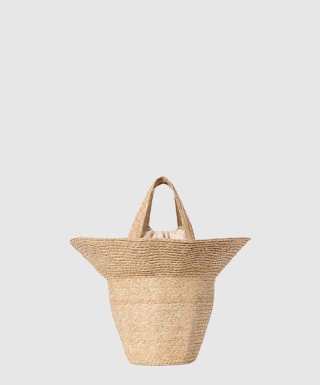 [THE ROW-더로우]솔 내추럴 빨대 바구니 가방 W1785S