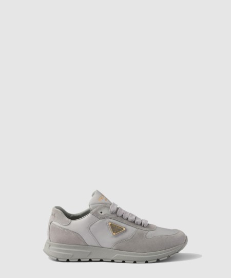 [PRADA-프라다]프랙스 2.0 리나일론 및 스웨이드 스니커즈 1E921N