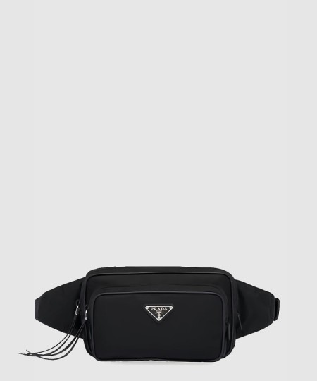 [PRADA-프라다]가죽 트리밍 벨트백 1BL010