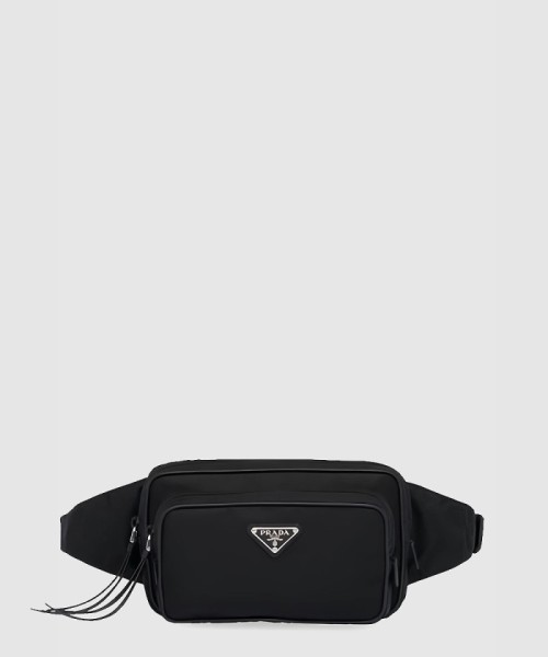 [PRADA-프라다]가죽 트리밍 벨트백 1BL010