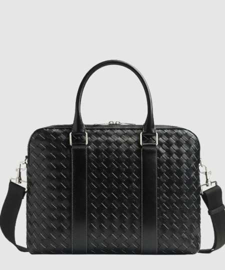[BOTTEGA-보테가베네타]슬림 인트레치아토 브리프케이스 766782