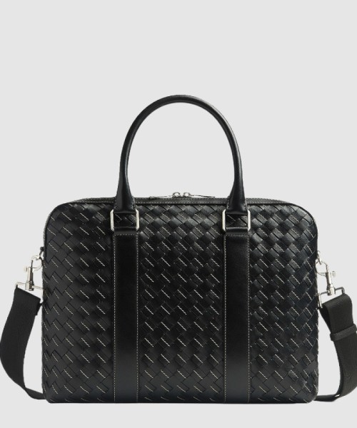 [BOTTEGA-보테가베네타]슬림 인트레치아토 브리프케이스 766782