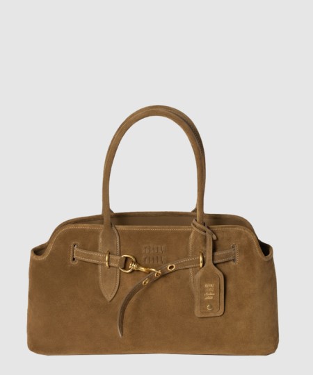 [MIUMIU-미우미우]스웨이드 아방뛰르백 5BG310