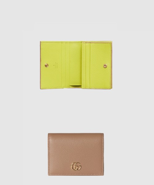 [GUCCI-구찌]GG 마몽 바이컬러 스몰 지갑 456126