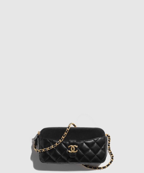 [CHANEL-샤넬]체인 폰 홀더 AP4743