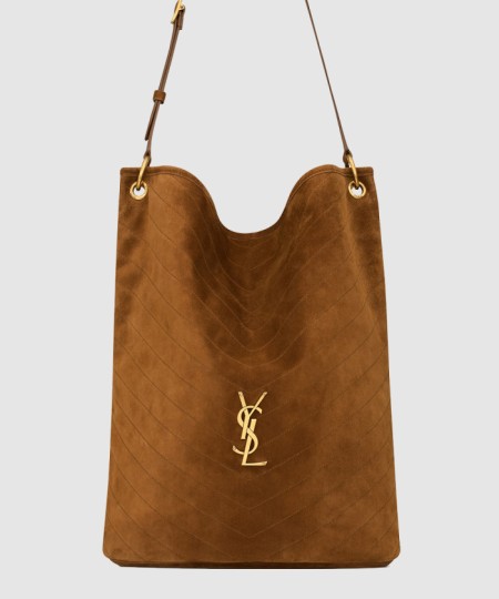 [SAINT LAURENT-생로랑]스웨이드 소재의 유연한 NIKI 버킷백 844346