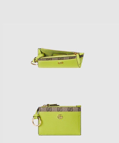 [GUCCI-구찌]GG 마몽 지퍼 카드 지갑 837966