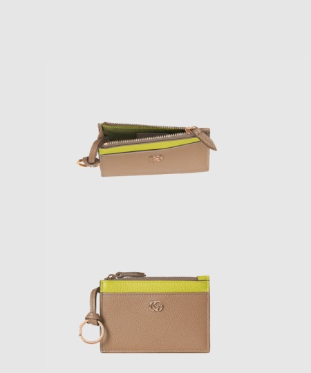 [GUCCI-구찌]GG 마몽 지퍼 카드 지갑 837966