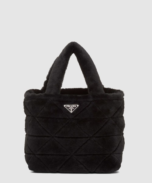 [PRADA-프라다]시어링 토트백 1BG378