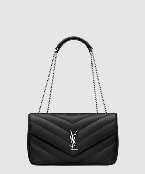 [SAINT LAURENT-생로랑]matelassé 램스킨 소재의 loulou 미디엄백 801439