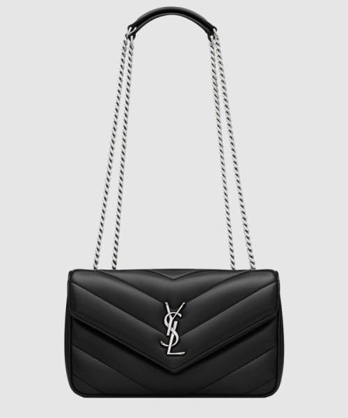 [SAINT LAURENT-생로랑]MATELASSÉ 램스킨 소재의 LOULOU 스몰백 801437