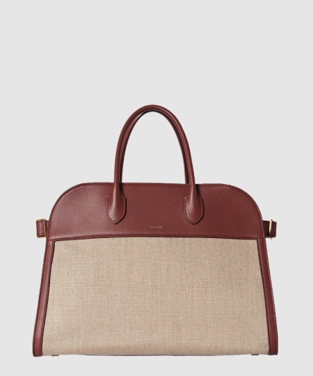 [THE ROW-더로우]소프트 마고 15 캔버스 레더백 W1255W