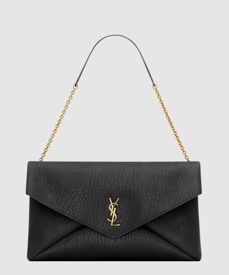 [SAINT LAURENT-생로랑]소재 CASSANDRE XXL 엔벨로프 체인 파우치 841702