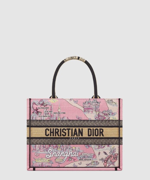 [DIOR-디올]북 토트백 미듐 M1296