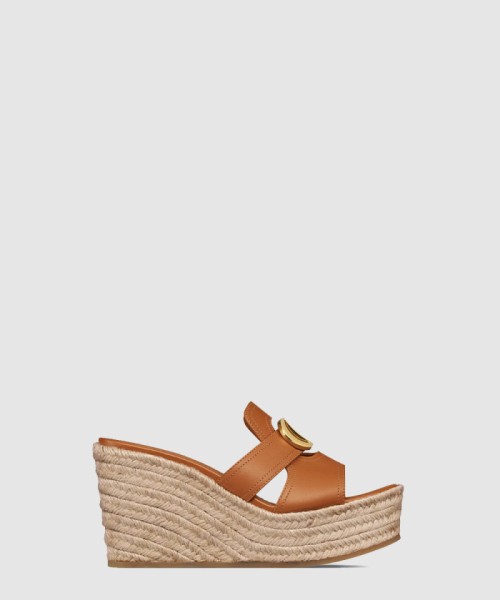 [DIOR-디올]30 몽테뉴 웨지 슬라이드 샌들 KCO06