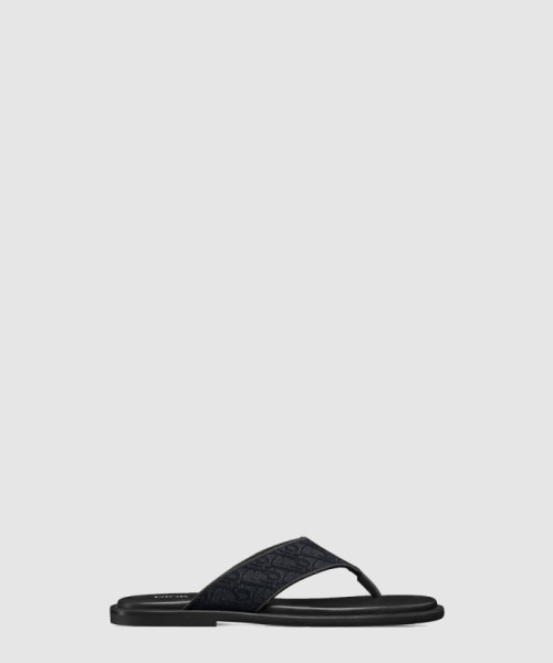 [DIOR-디올]Alias 오블리크 자카드 쪼리 샌들 슬리퍼 3SA16