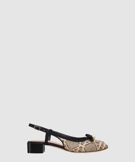 [DIOR-디올]Ballet 슬링백 펌프스 KCB97