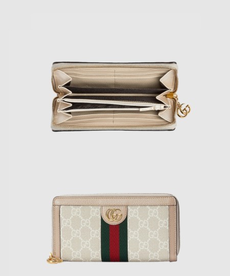 [GUCCI-구찌]오피디아 GG 풀 지퍼 지갑 523154