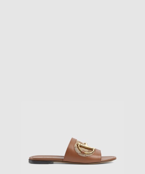 [GUCCI-구찌]홀스빗 슬라이드 샌들 834427