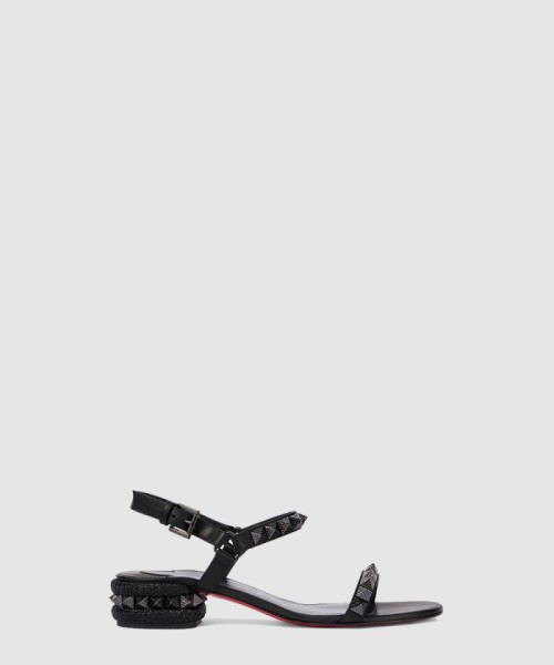 [LOUBOUTIN-루부탱]피라샌드 30 가죽 샌들 1250950