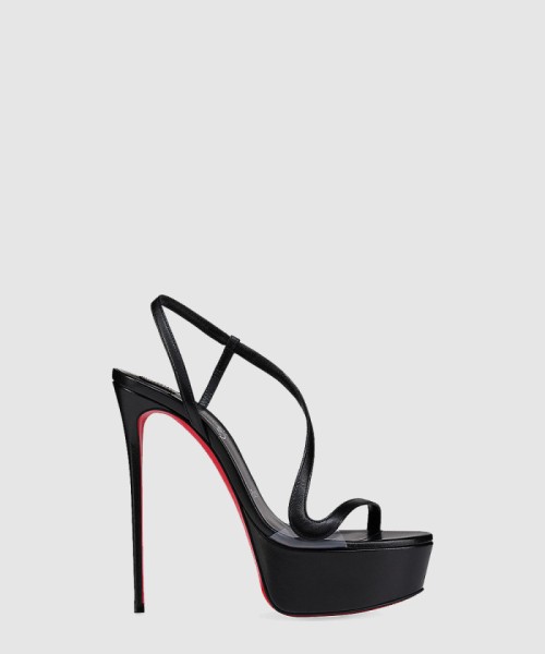 [LOUBOUTIN-루부탱]150 힐 가죽 샌들 1250721