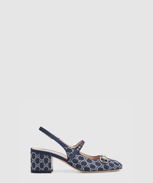 [GUCCI-구찌]GG 크리스털 홀스빗 펌프스 837224