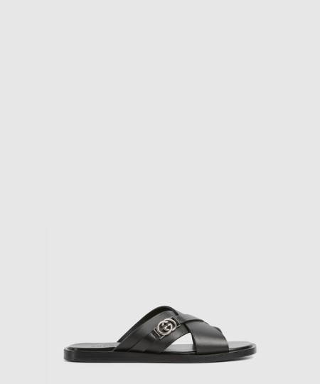 [GUCCI-구찌]인터로킹 G 슬라이드 샌들 831275